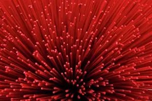 Close up shot of a bouquet of red incense sticks at the incense village in north Vietnam close shot bouquet red incense sticks incense village north vietnam